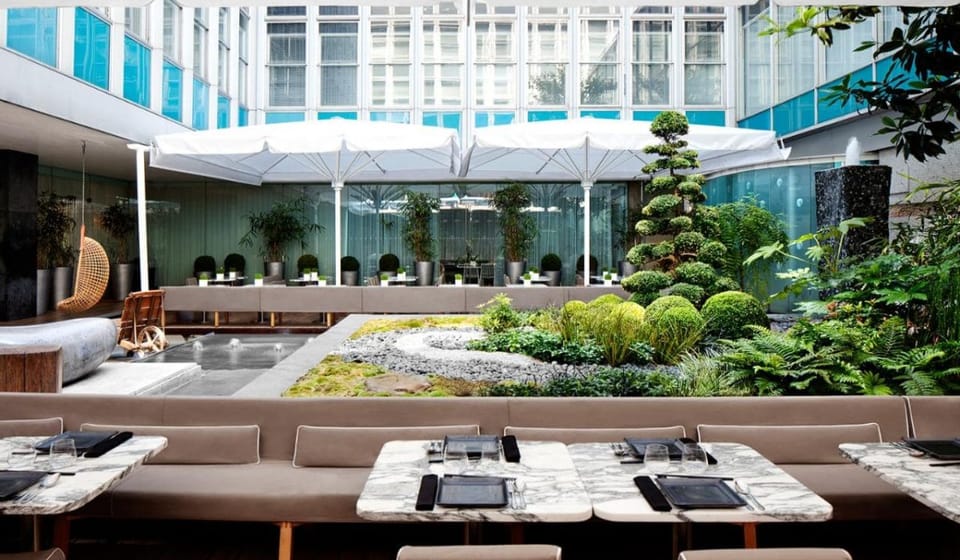 Hot Tub and Spa at The Sanderson Hotel
