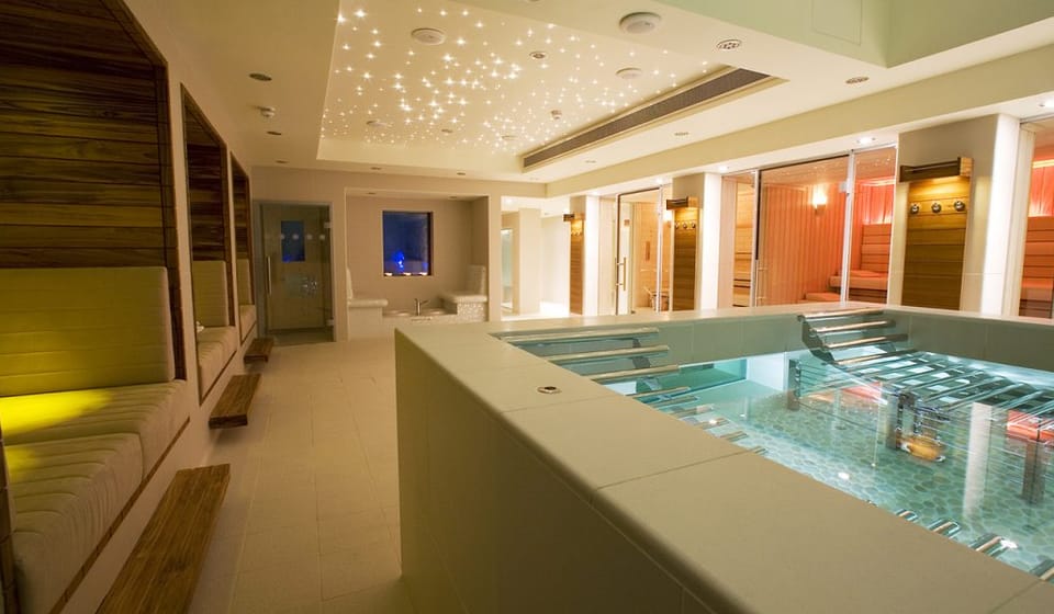 Hydrotherapy pool at K-West Spa