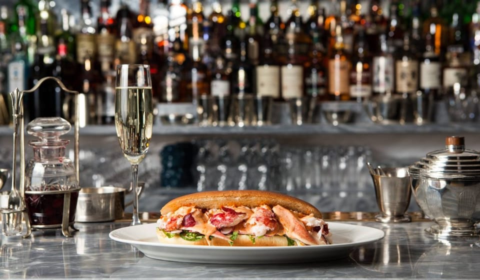Hawksmoor's famous lobster sandwich