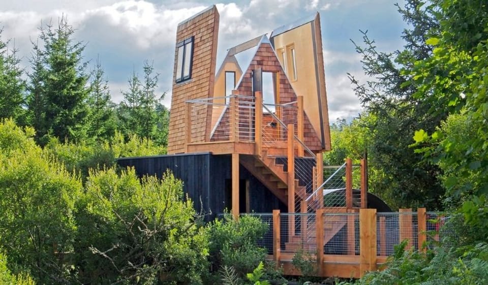 Sky Den Treehouse, Kielder Forest, Northumberland
