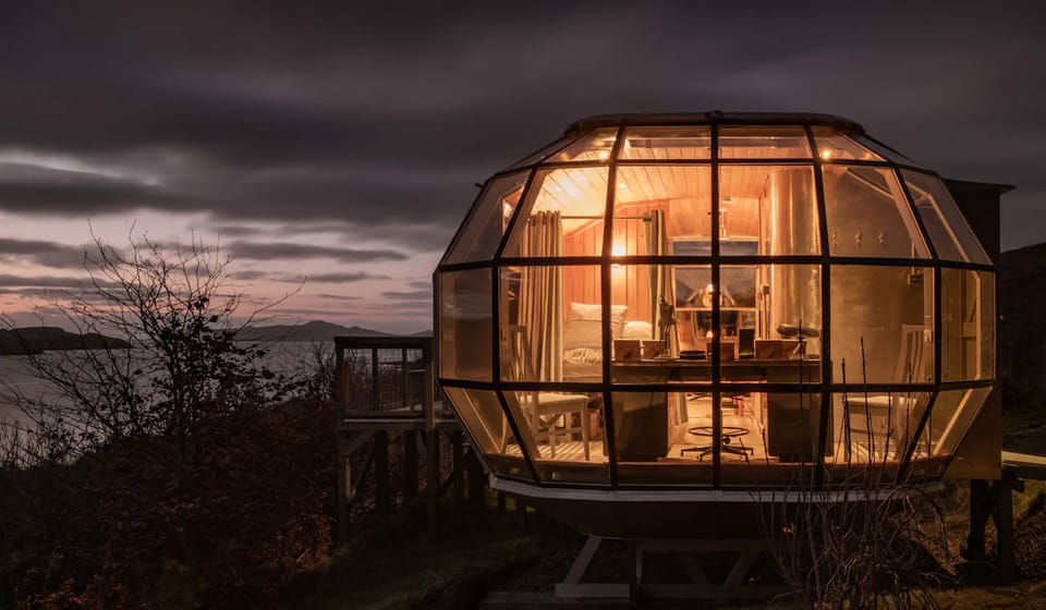 Unique and Secluded AirShip with Breathtaking Highland Views