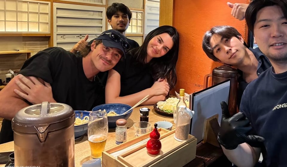 kendall jenner jacob elordi cipriani