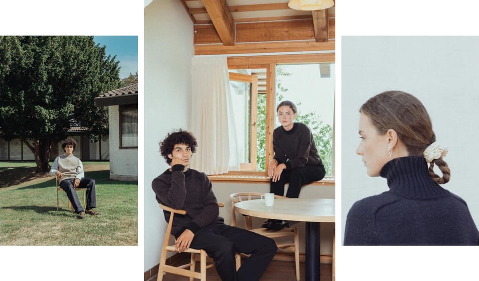 omhu knitwear campaign