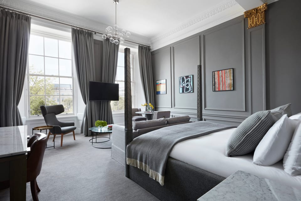 bedroom at the blythswood hotel