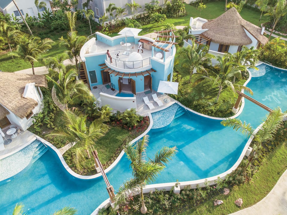 Sandals pools - Caribbean island holidays