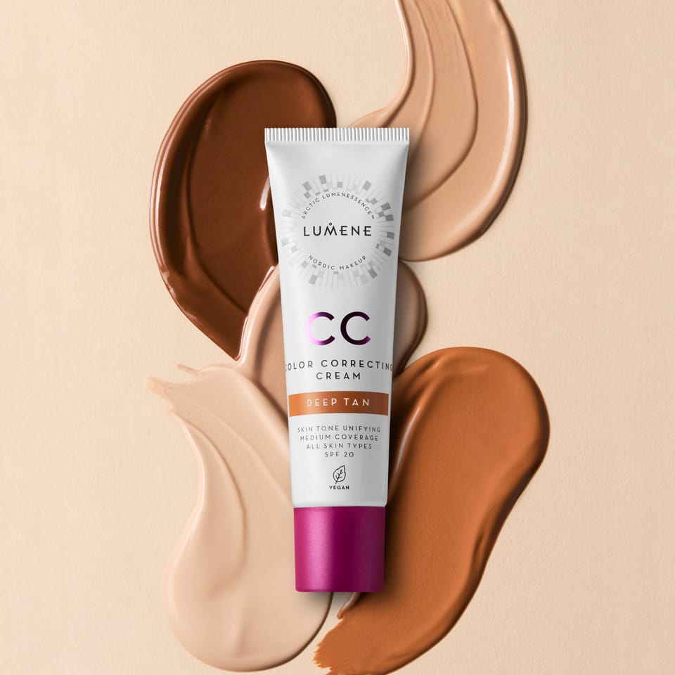 LUMENE CC TEXTURES GROUP WITH PRODUCT 