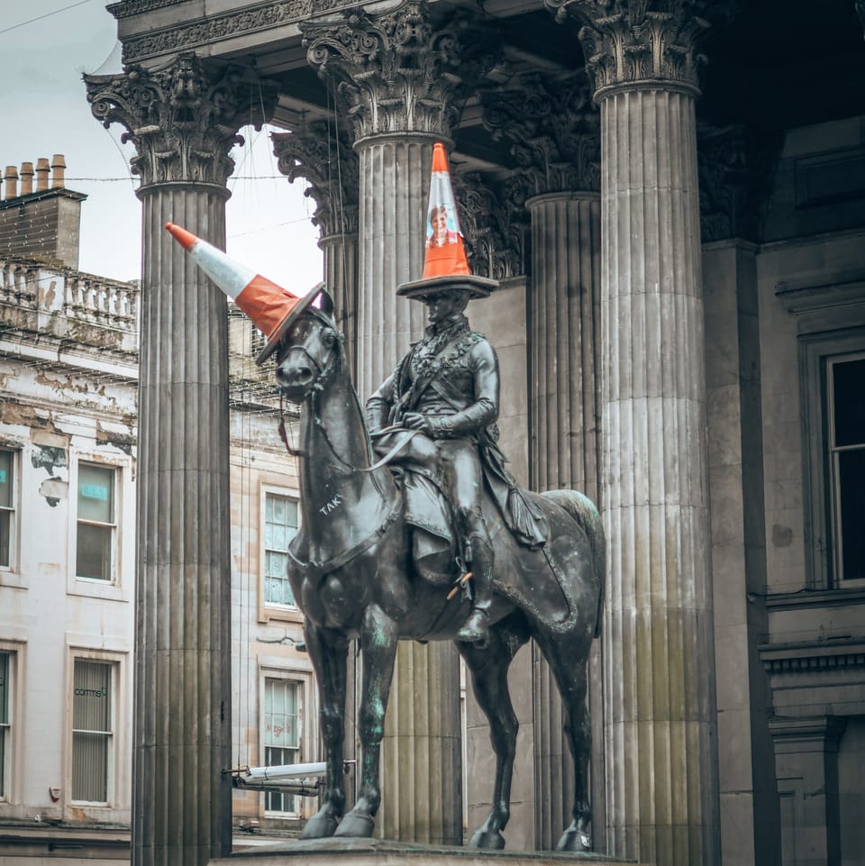 duke of wellington statue in glasgow